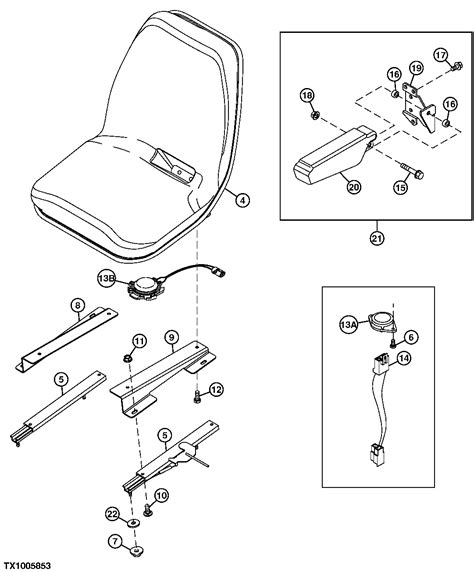 john deere 240 skid steer seat|240 skid steer service manual.